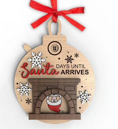 🎄Early Christmas Special Offer 50% OFF🔥Santa Claus Christmas Countdown Onaments🎅