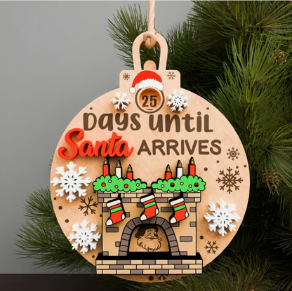 🎄Early Christmas Special Offer 50% OFF🔥Santa Claus Christmas Countdown Onaments🎅