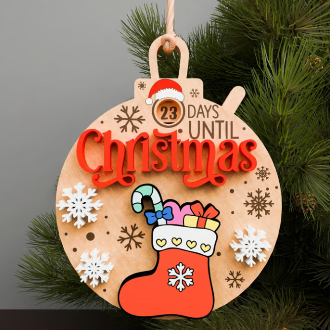 🎄Early Christmas Special Offer 50% OFF🔥Santa Claus Christmas Countdown Onaments🎅
