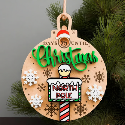 🎄Early Christmas Special Offer 50% OFF🔥Santa Claus Christmas Countdown Onaments🎅