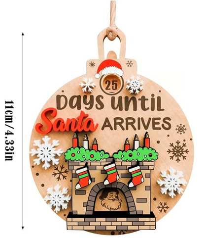 🎄Early Christmas Special Offer 50% OFF🔥Santa Claus Christmas Countdown Onaments🎅