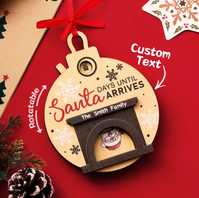 🎄Early Christmas Special Offer 50% OFF🔥Santa Claus Christmas Countdown Onaments🎅