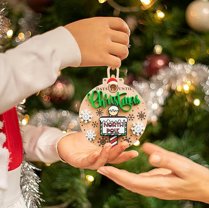 🎄Early Christmas Special Offer 50% OFF🔥Santa Claus Christmas Countdown Onaments🎅