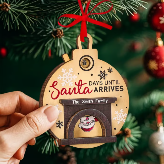 🎄Early Christmas Special Offer 50% OFF🔥Santa Claus Christmas Countdown Onaments🎅