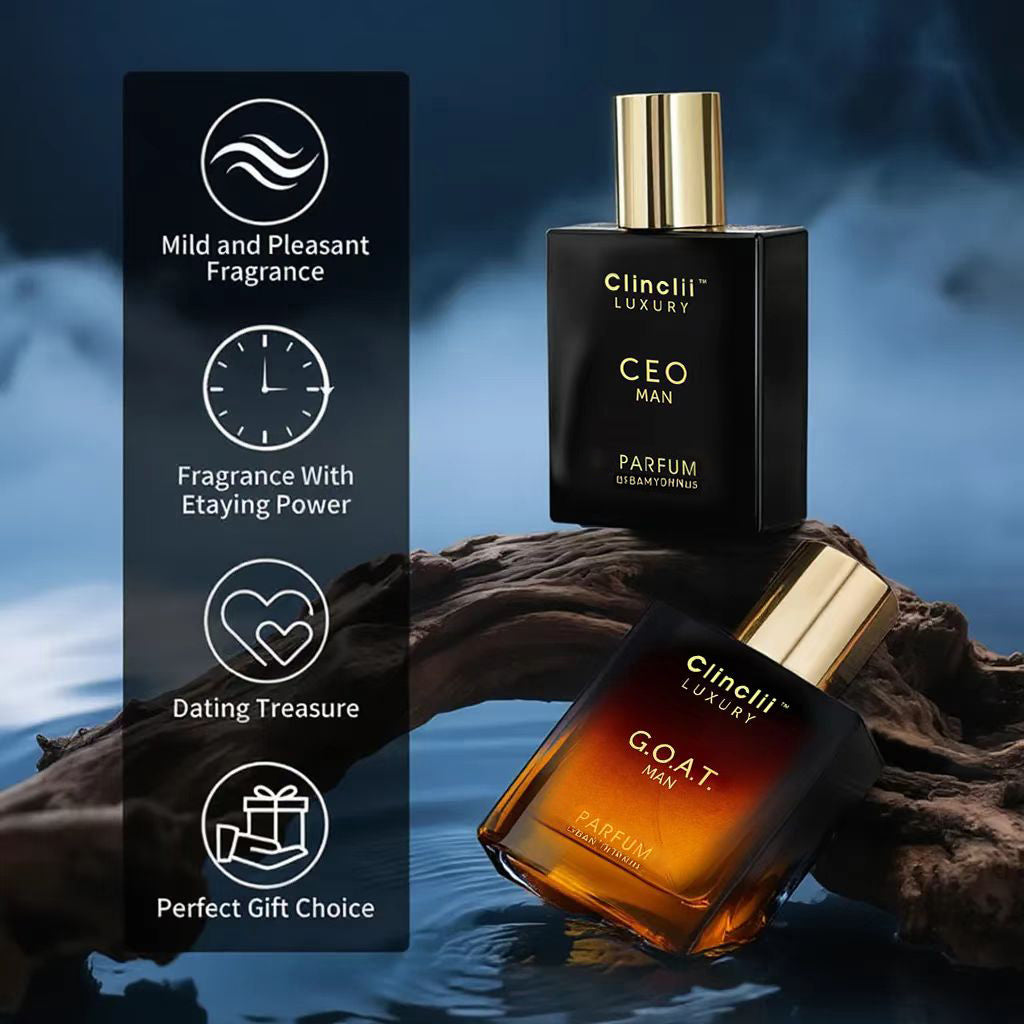 Gentlemen’s Fragrance Set with CEO MAN Perfume & G.O.A.T MAN Aroma