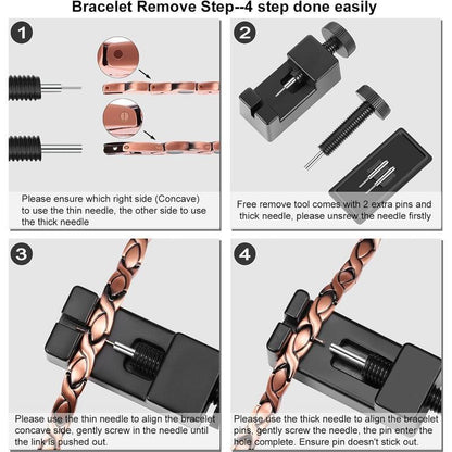 Copper magnetic bracelet——Relieve fatigue and promote blood circulation🔥