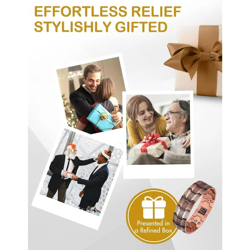 Copper magnetic bracelet——Relieve fatigue and promote blood circulation🔥